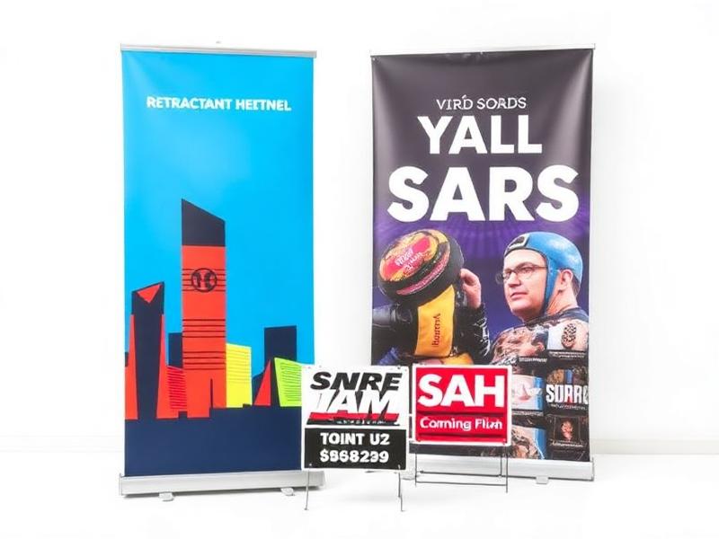 Banners and signs